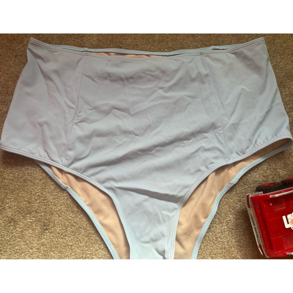 Kortni Jeane Light Blue Bikini‎ Bottoms 2XL